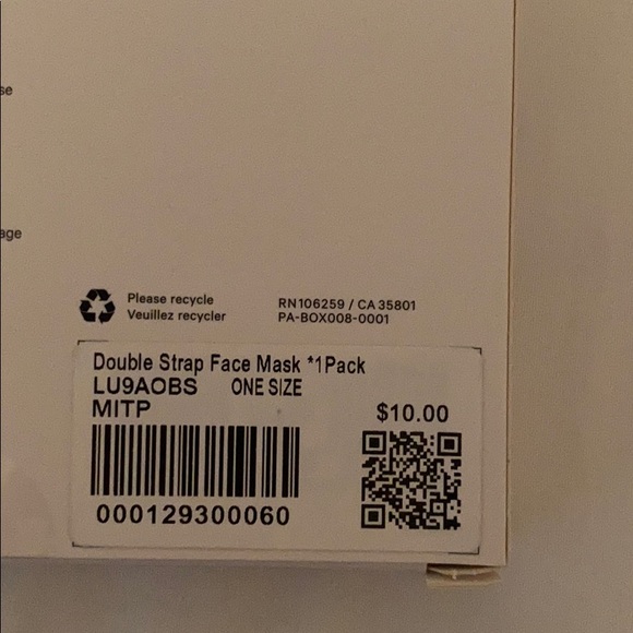 Lululemon face mask - Picture 3 of 4